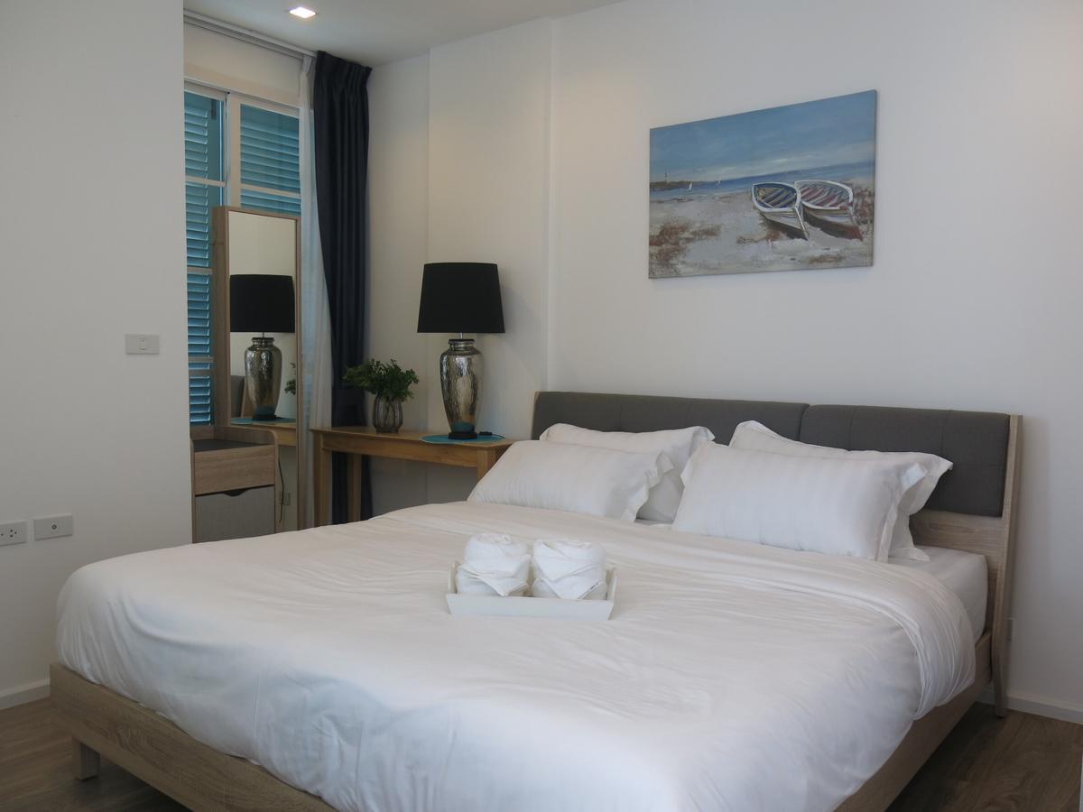 Summer Huahin712,Side sea view,Near Beach&Cicada,Beautiful Swimming pool Exterior foto
